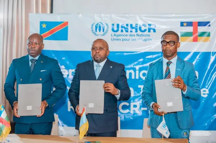 Deuxième réunion tripartite RDC-HCR-RCA : feu vert au retour volontaire des réfugiés centrafricains dès juillet 2026