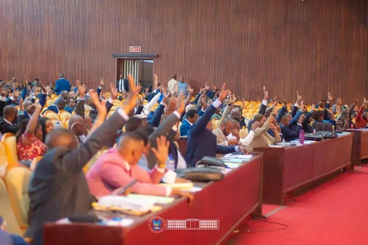 Photo d'illustration des députés nationaux, lors d'une séance plénière.