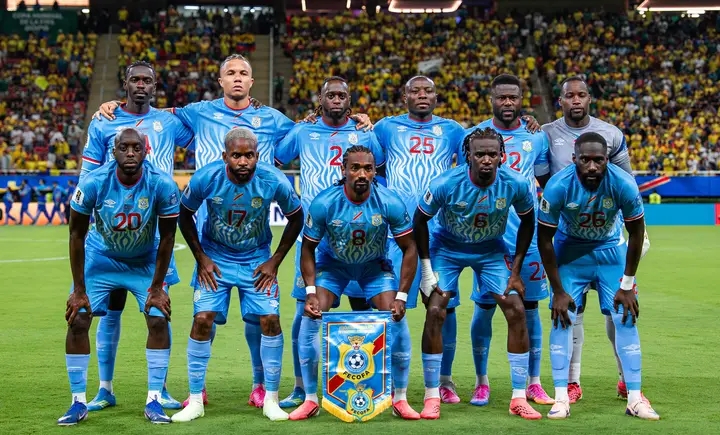 Les Léopards de la République démocratique du Congo RDC.