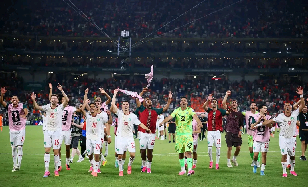Les Marocains en liesse, après leur qualification en 8e de finale de la coupe du monde 2026, face au Pays-Bas.