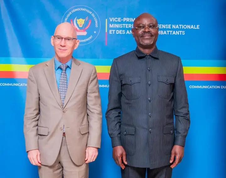 Crise à l'Est de la RDC : Guy Kabombo et James Swan échangent sur les défis sécuritaires et les priorités de la MONUSCO