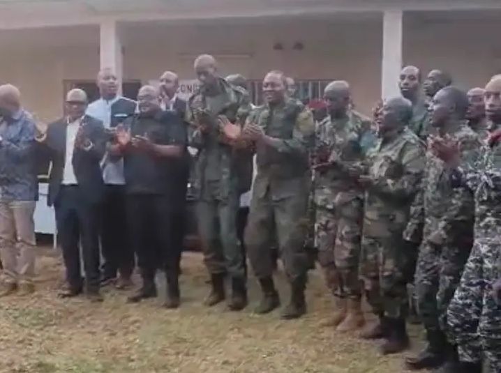 SuLors  de la visite de la coalition AFC-M23-RDF-Twirwaneho-Red Tabara à Minembwe, dans la province du Sud-Kivu, mardi 07 juillet 2026,
