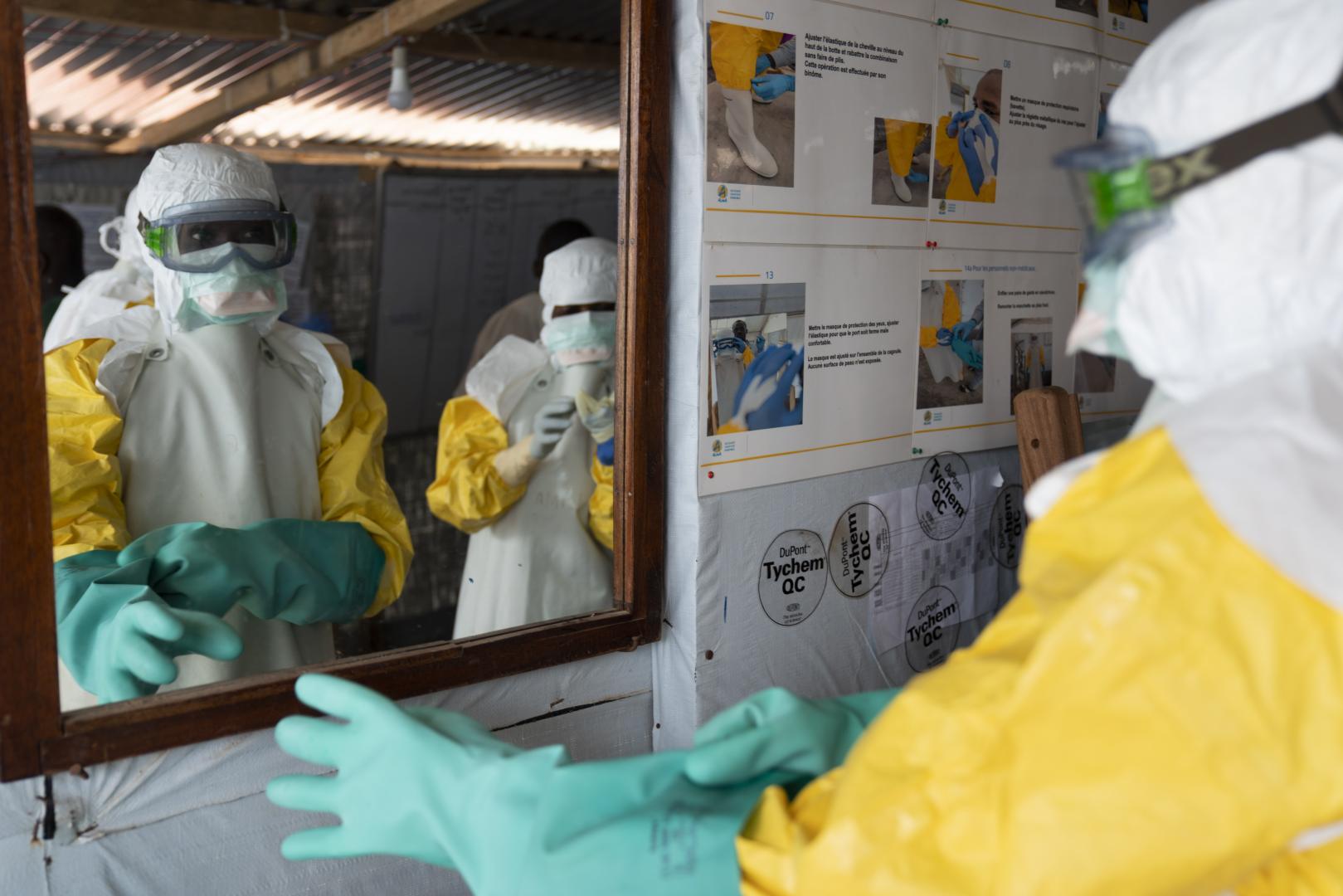 Les agents de la riposte contre l'épidémie d'Ebola. ( Photo d'illustration).