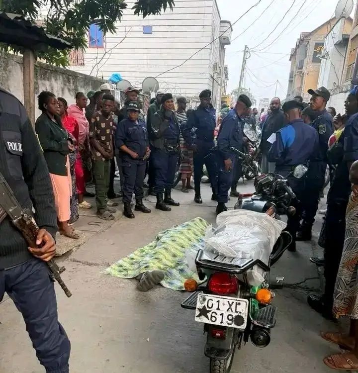 Montée de l’insécurité à Kinshasa : un conducteur de moto-taxi tué par balle lors d’une tentative de vol à Matonge