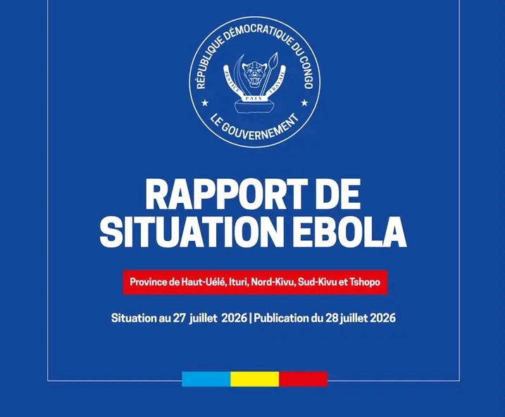 Ebola en RDC : 3 360 cas confirmés et 1 487 décès recensés depuis le début de l'épidémie