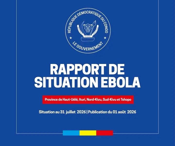Ebola en RDC : 3 674 cas confirmés et 1 621 décès depuis le début de l’épidémie