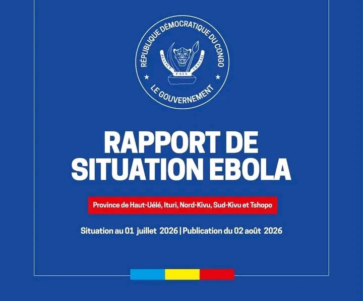 Ebola en RDC : près de 3 750 cas confirmés, dont plus de 1 650 décès enregistrés, et la riposte renforcée