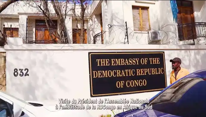 Ambassade de la RDC, en Afrique du Sud. ( Photo d'illustration).