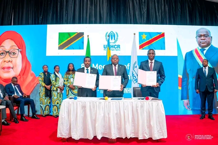 RDC-Tanzanie-HCR : un accord signé pour encadrer le rapatriement volontaire de 87 000 réfugiés congolais