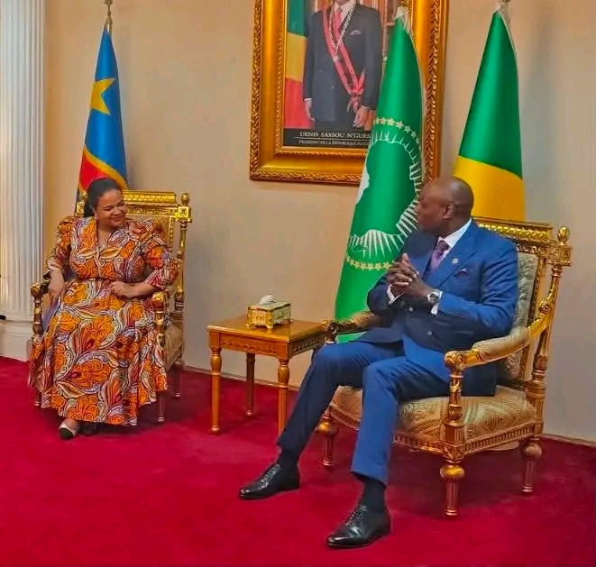 Les ministres des affaires étrangères de la RDC et de la République du Congo.