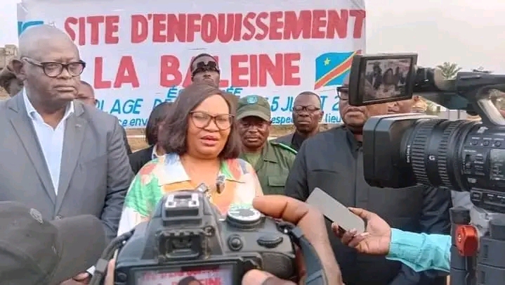 Muanda : le site d’enfouissement de la baleine pourrait devenir touristique