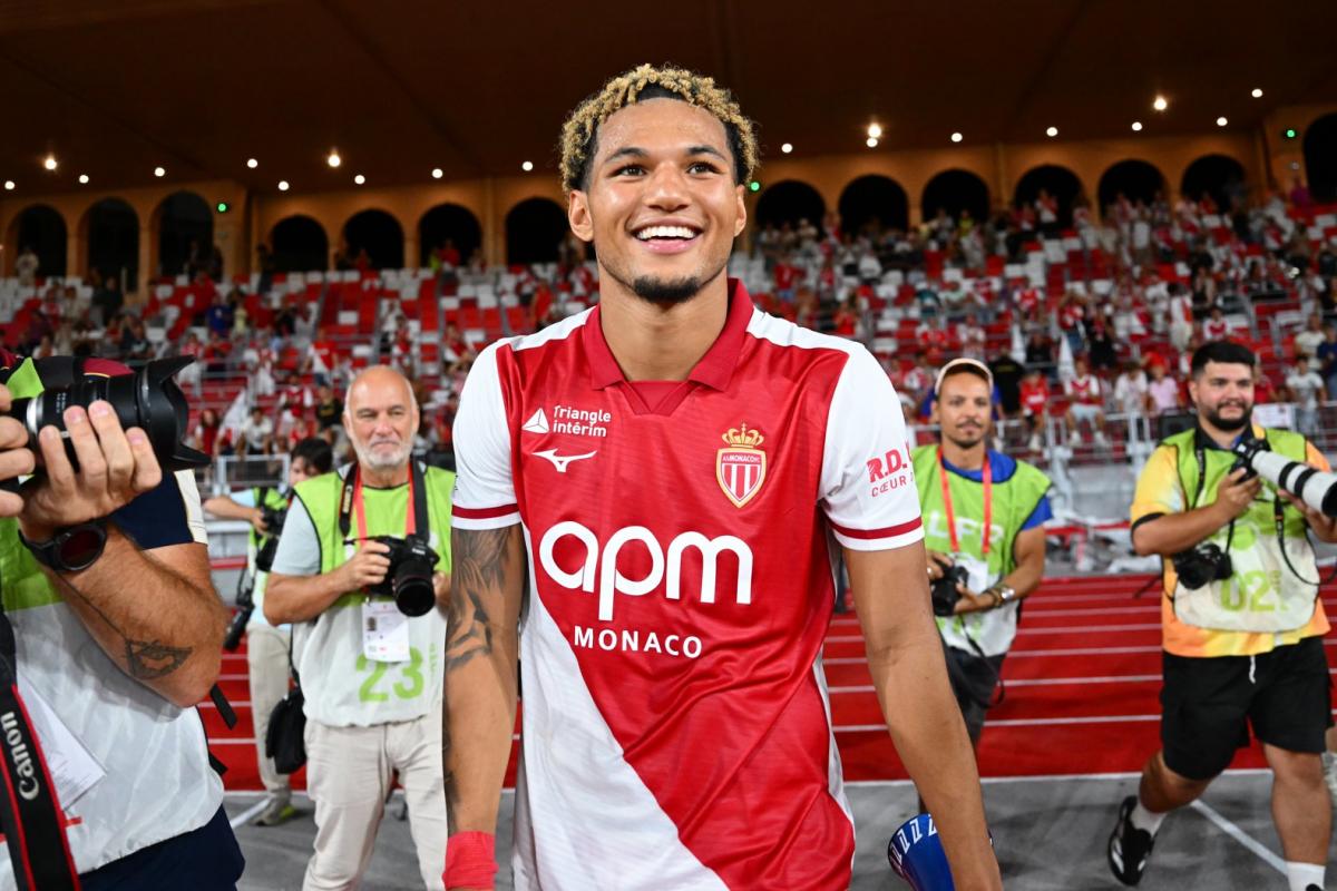 France : qui est Paris Brunner, le jeune attaquant d’origine congolaise qui brille à l’AS Monaco ?