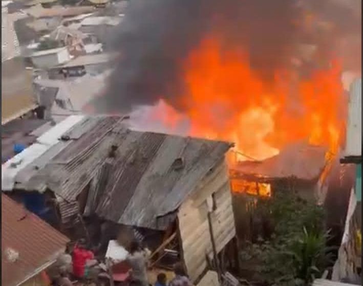 Un grave incendie