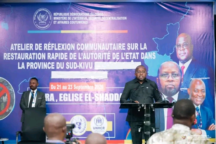 Uvira : Jacquemain Shabani appelle à l’implication des communautés pour restaurer l’autorité de l’État