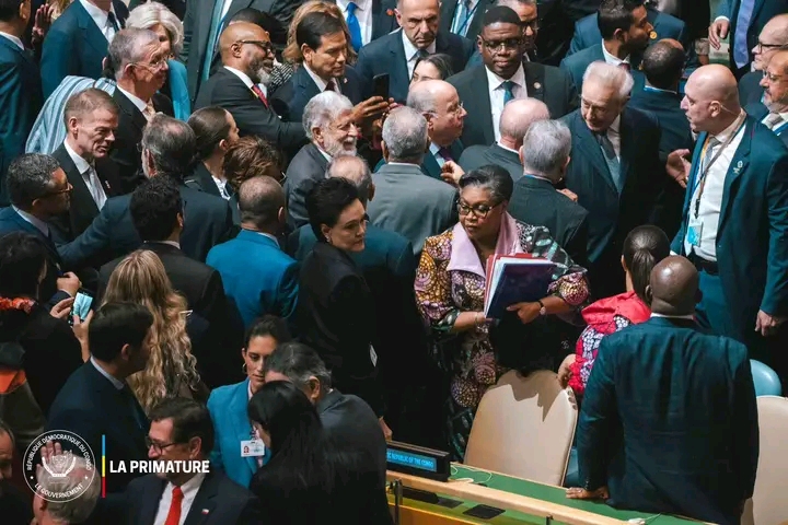 USA : Judith Suminwa participe à l’ouverture du débat général de la 81ᵉ session de l’Assemblée générale de l’ONU