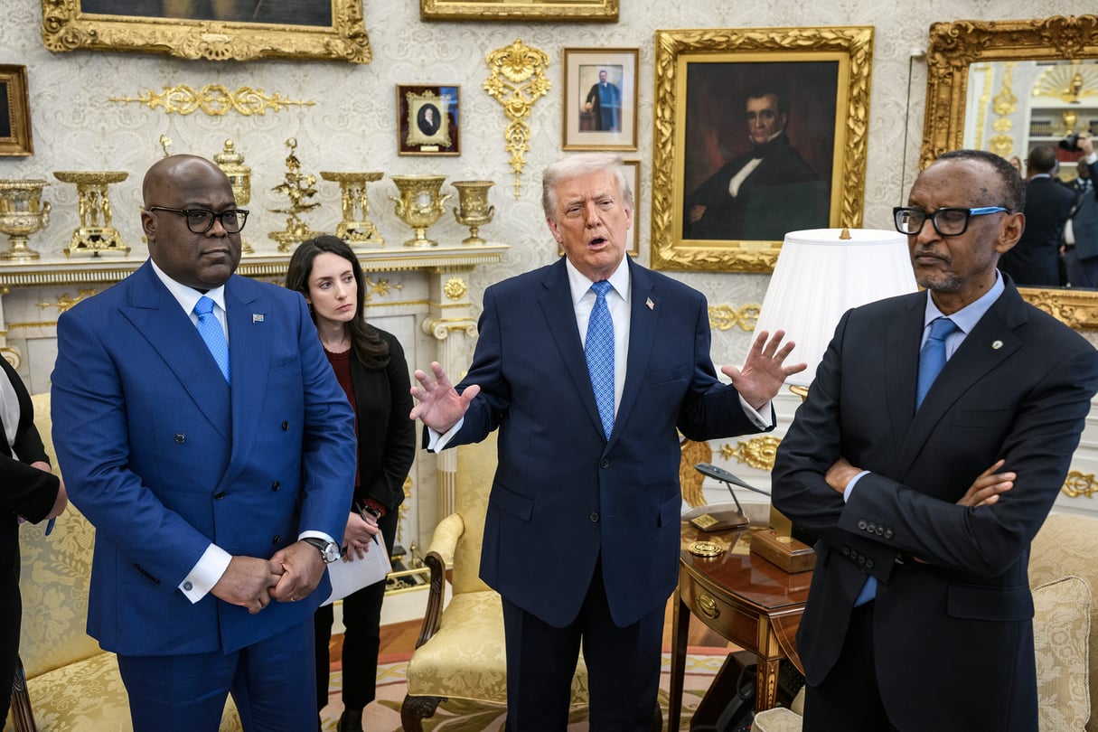 RDC-Rwanda : Donald Trump promet d'« arrêter » toute violation de l'accord de paix