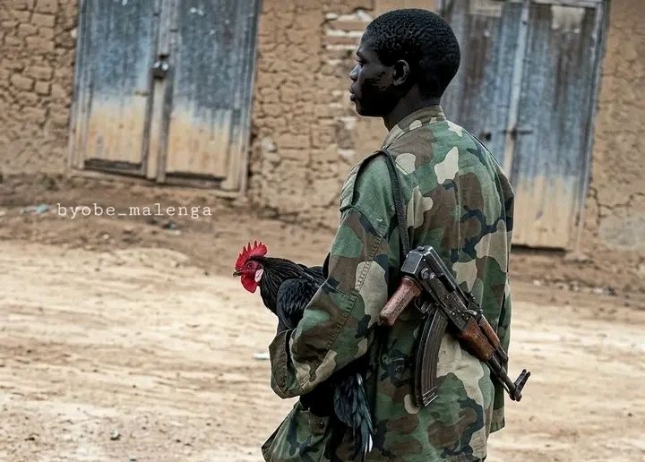 Photo d'illustration, d'un combattant du M23.