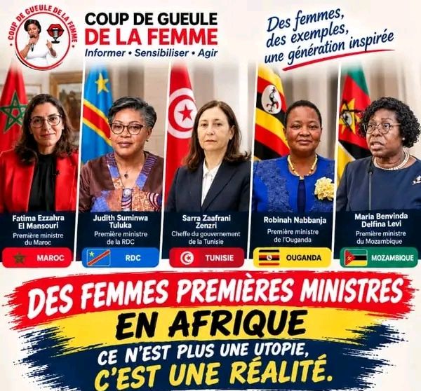 Affiche des premières ministères en Afrique.